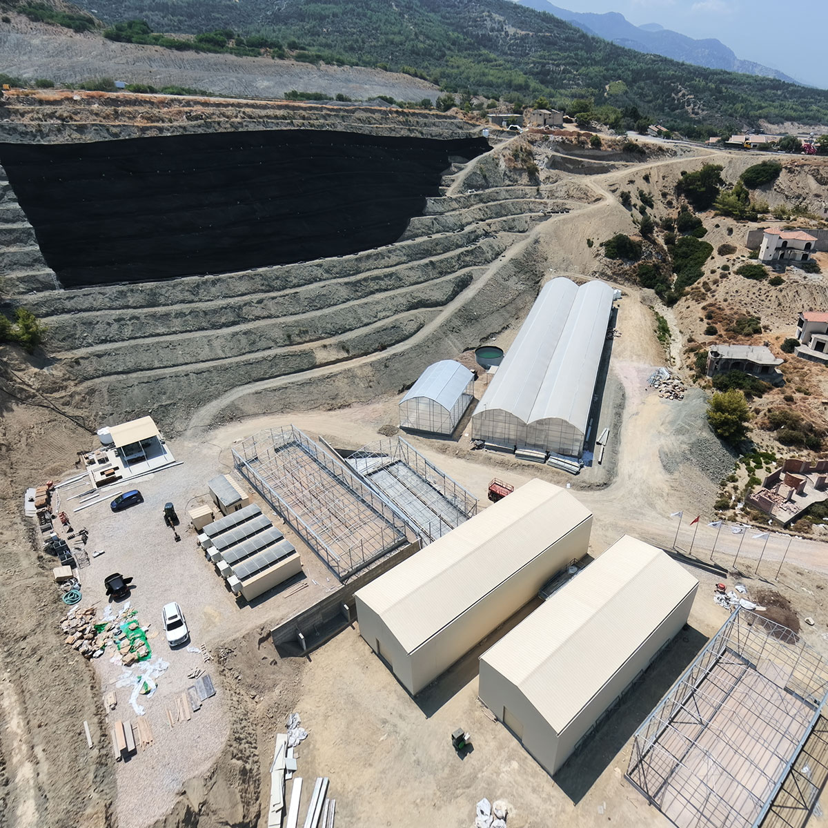Current Full Capacity Cyprus production and demonstration hub