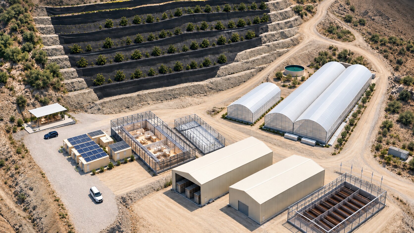 Full Capacity Cyprus production and demonstration hub masterplan